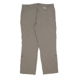 ICEPEAK Womens Polyester Blend Beige Regular Straight Trousers W32 L28 Outdoor