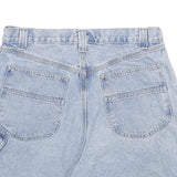 BUGLE BOY Womens Shorts Blue Denim Casual M W32 Carpenter Style Workwear