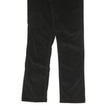 CALVIN KLEIN JEANS Womens Slim Black Cotton Blend Slim Trousers W32 L32 Stylish