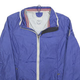NAPAPIJRI Womens Blue Lightweight Jacket S Polyester Plain Zip Casual Outdoor