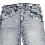 CAMP DAVID DENIM Mens Shorts Blue Denim XL W38 Casual Classic Comfort