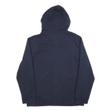 NAUTICA Mens Navy Hoodie XL Cotton Blend Full Zip Casual Wear