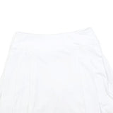TOMMY BAHAMA Womens White Pleated Mini Skort Polyester Blend XS Lightweight