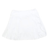 TOMMY BAHAMA Womens White Pleated Mini Skort Polyester Blend XS Lightweight