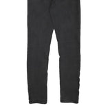 LEVI'S Womens Jeans Black Slim Skinny Denim Medium W26 L28 Zip Cotton Blend