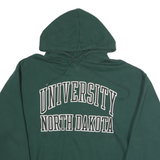 GEAR Mens Green University North Dakota Hooded Sweatshirt M Cotton Casual