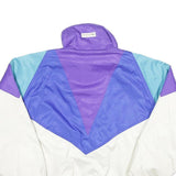 PEREGRINE Womens Blue & Purple Nylon Colourblock Reversible Jacket M Outdoor