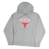 NIKE Mens Grey Interbay Food Company Pullover Hoodie XL Cotton Casual