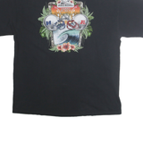 REEBOK Mens Black NFL Pro Bowl Hawaii 2011 Graphic T-Shirt XL Short Sleeve Crew