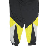 CATS Mens Joggers Black & Yellow M W27 L29 Chevron Slim Fit Zipped Hems