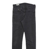 LEVI'S 510 BIG E Mens Slim Black Denim Jeans W28 L32 Classic Zip Closure Stretch