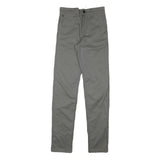 G-STAR Mens Slim Cotton Blend Grey Trousers W24 L32 Zip Classic Straight