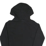 CHAMPION Womens Black Hoodie XS Cotton Blend Pullover Classic Logo
