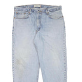 LEVI'S Mens Relaxed Fit Light Blue Denim Jeans W36 L29 Classic Cotton Blend Zip
