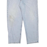 LEVI'S Mens Relaxed Fit Light Blue Denim Jeans W36 L29 Classic Cotton Blend Zip