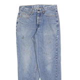 LEVI'S Mens Regular Fit Light Blue Denim Jeans W31 L32 Classic Zip Pocket