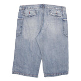 COYOTE Mens Denim Blue Casual Cargo Shorts 3XL W38 Cotton Blend