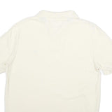 NAUTICA Mens White Short Sleeve Plain Polo Shirt S Classic Fit Cotton