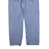 LEVI'S 505 Mens Jeans Blue Regular Straight Denim Medium W40 L30 Classic Zip