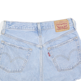LEVI'S Womens Shorts Blue Denim 501 XS W25 Cut-Off Casual Summer