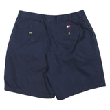 TOMMY HILFIGER Mens Shorts Blue Casual XL W36 Cotton Blend Classic