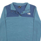 THE NORTH FACE Womens Blue & Navy Plain Pullover Crew Neck Basic Knit S Outdoor
