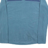 THE NORTH FACE Womens Blue & Navy Plain Pullover Crew Neck Basic Knit S Outdoor