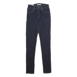 LEVI'S 721 High Rise Skinny Womens Jeans Blue Slim Skinny Denim W25 L30
