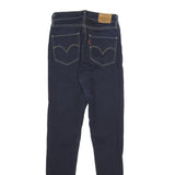LEVI'S 721 High Rise Skinny Womens Jeans Blue Slim Skinny Denim W25 L30