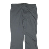 DICKIES Womens Cotton Blend Black Regular Fit Straight Leg Trousers W34 L32