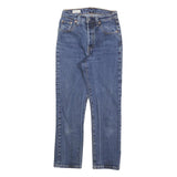 LEVI'S 501 Womens Jeans Blue Regular Straight Denim Medium W23 L26 Classic Fit