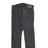 LEVI'S 511 Slim Boys Jeans Black Slim Skinny Denim W28 L28 Zip Cotton Blend