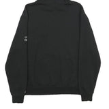 CHAMPION Mens Black Icehawks Pullover Hoodie M Cotton Blend Casual Sportswear