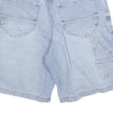 FADED GLORY Mens Denim Casual Blue Carpenter Style M W32 Cotton Blend Shorts