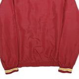 USC TROJANS Mens Red & Yellow V-Neck Sweatshirt L Nylon Pullover