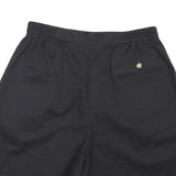 DAVID BROOKS Mens Black Casual Cotton Blend Shorts M W30 Comfortable Summer Wear