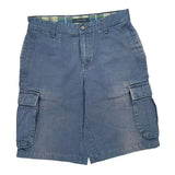 Tommy Hilfiger Cargo Shorts - 32W 10L Blue Cotton