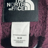 Denali The North Face Fleece Jacket - Medium Burgundy Polyester