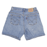 LEVI'S Womens Denim Blue Classic Jeans Shorts M W26 Casual Cotton Blend
