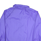 CURRENT SEEN Womens Purple Button Jacket M Polyester Plain Lightweight