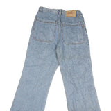CBS Womens Relaxed Blue Jeans Denim Light W28 L31 Zip Pockets