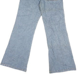 CBS Womens Relaxed Blue Jeans Denim Light W28 L31 Zip Pockets