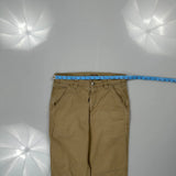 Carhartt Carpenter Trousers - 32W 31L Beige Cotton