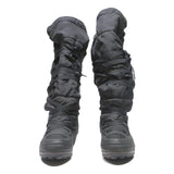 ADIDAS BY STELLA MCCARTNEY Womens High Lace-Up Boots Black Synthetic UK 5.5