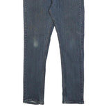DICKIES Mens Slim Blue Denim Slim Jeans W34 L30 Cotton Blend Zip Casual