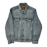 Levis Denim Jacket - Large Light Wash Cotton