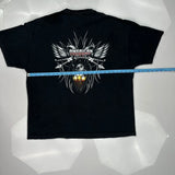 Motorcycle American Chopper Graphic T-Shirt - XL Black Cotton