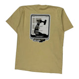 Boilermaker Football Nike T-Shirt - Medium Beige Cotton