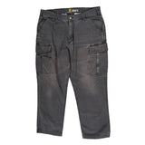 Carhartt Cargo Trousers - 34W 30L Grey Cotton