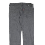 LEVI'S Mens Regular Fit Zip Closure Cotton Blend Denim Stone Wash Jeans W38 L33
